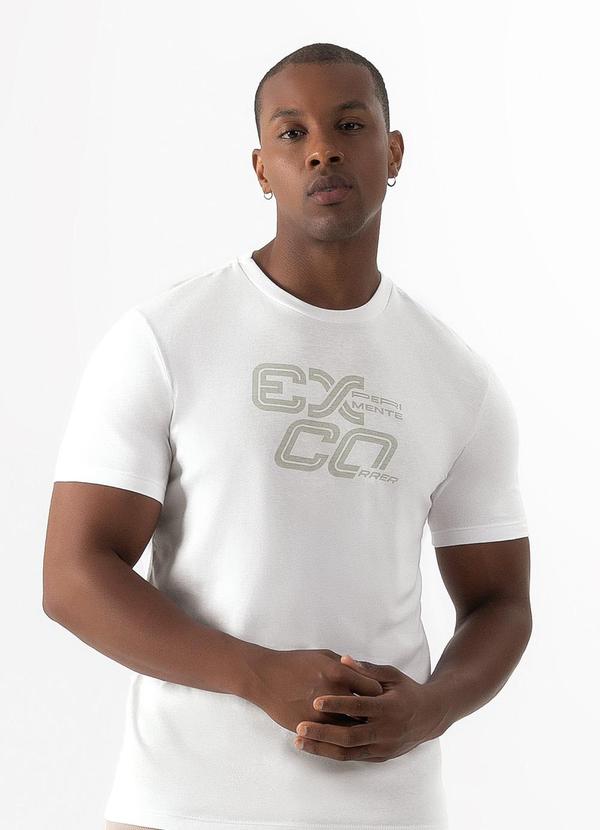 Exco - Camiseta em Algodão Branco