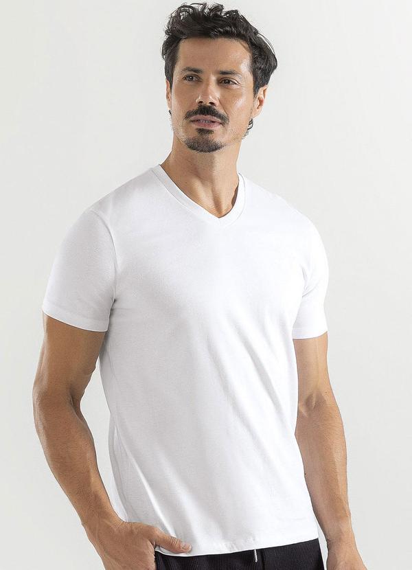 Exco - Camiseta em Algodão Branco