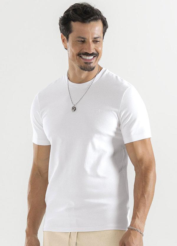 Exco - Camiseta em Algodão Branco