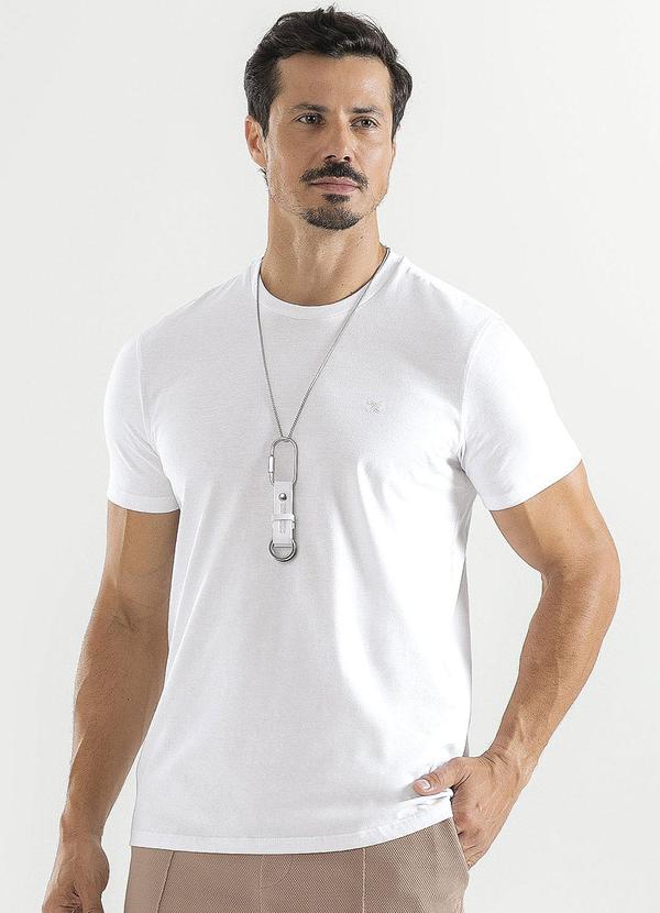 Exco - Camiseta em Algodão Branco
