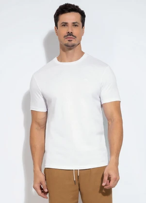 Exco - Camiseta em Algodão Branco  - EXCO