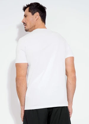 Exco - Camiseta em Algodão Branco  - EXCO