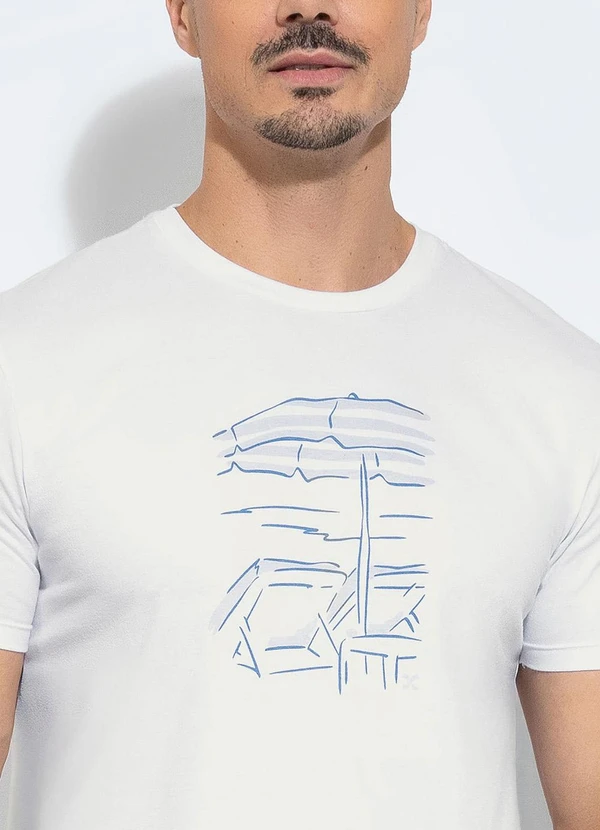 Exco - Camiseta em Algodão Branco 3