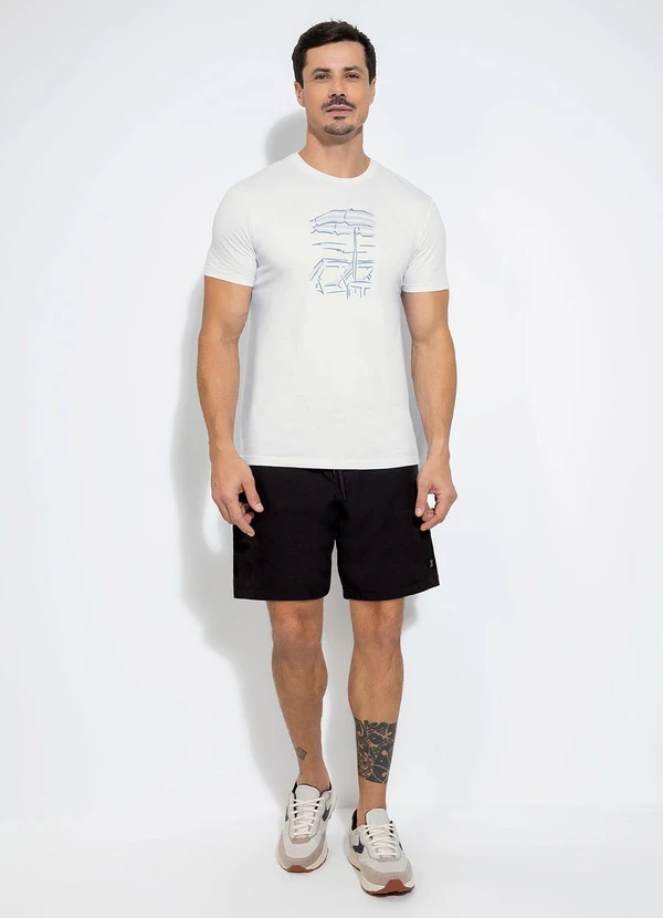 Exco - Camiseta em Algodão Branco 4