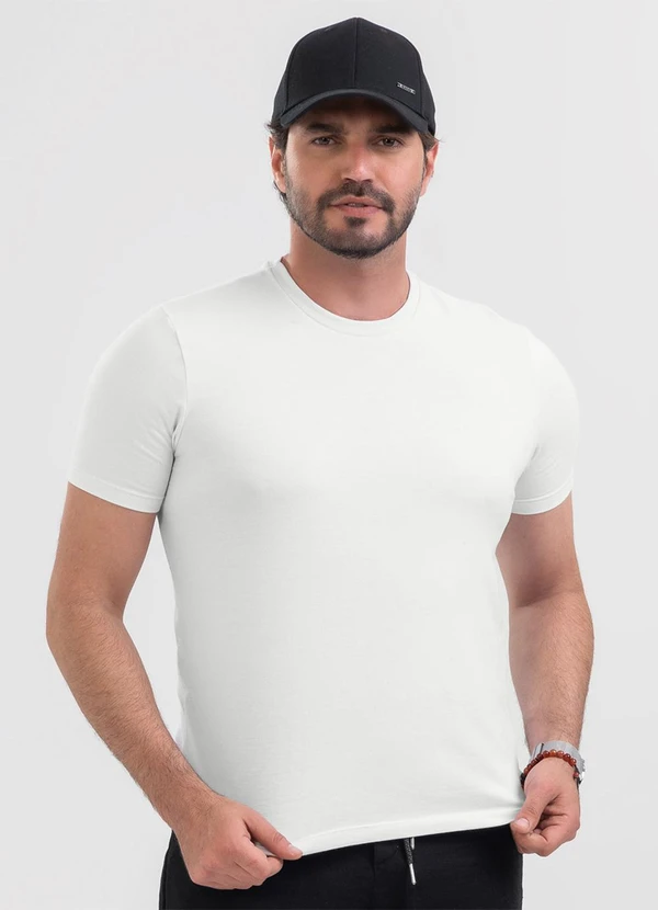 Exco - Camiseta em Algodão Branco