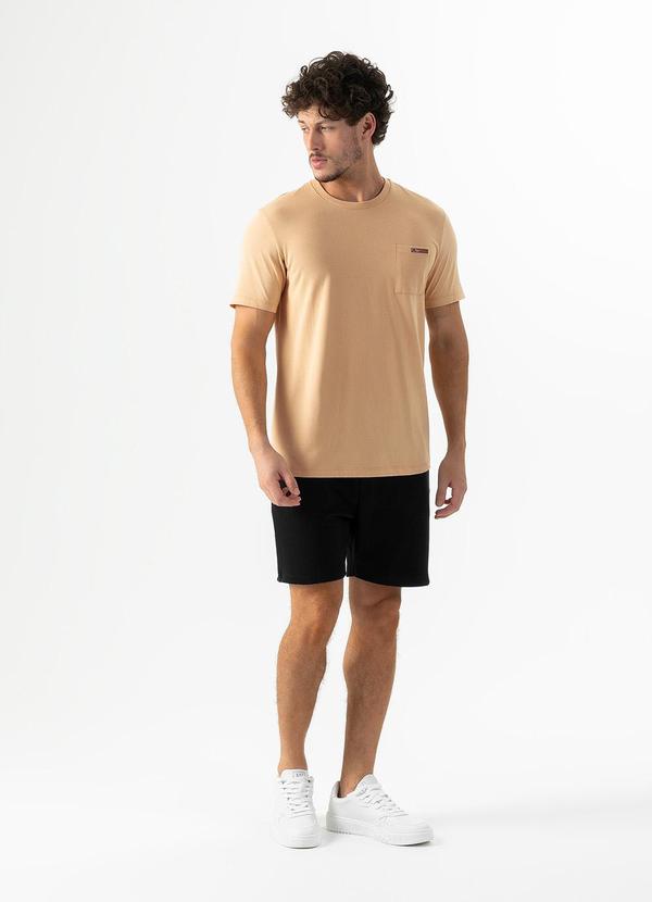 Exco - Camiseta em Algodão Caramelo 4