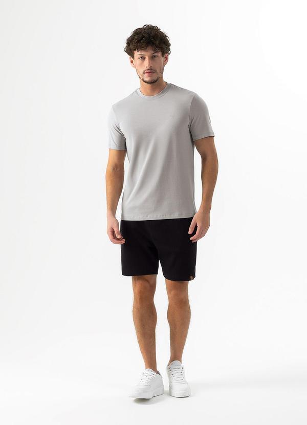 Exco - Camiseta em Algodão Cinza Claro 4