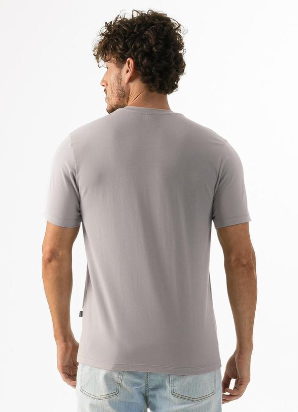 Exco - Camiseta em Algodão Cinza Claro 2