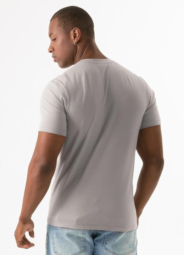 Exco - Camiseta em Algodão Cinza Claro 2