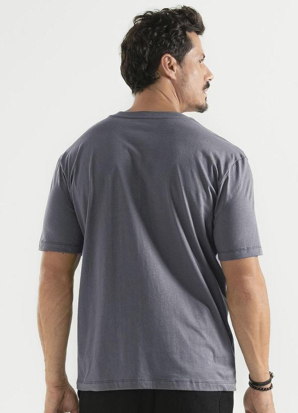 Exco - Camiseta em Algodão Cinza Escuro 2