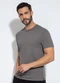 Exco - Camiseta em Algodão Laranja - variação: Cinza