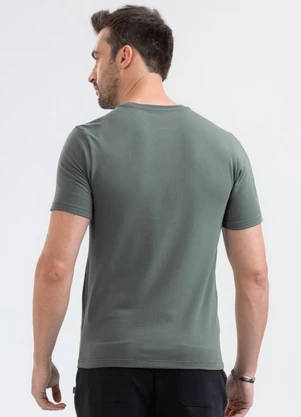 Exco - Camiseta em Algodão Cinza - EXCO