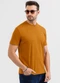 Exco - Camiseta em Algodão Branco - variação: Laranja