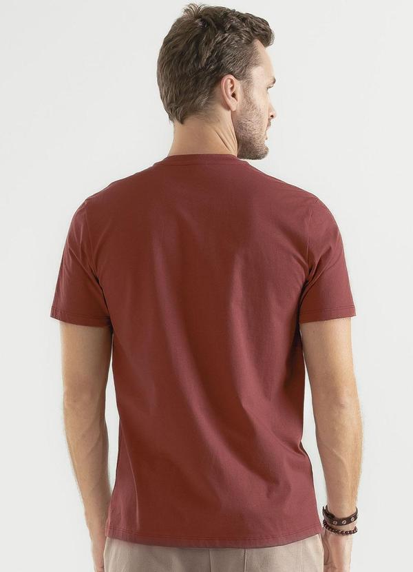 Exco - Camiseta em Algodão Marrom Escuro 2