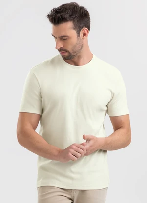 Exco-oil - Camiseta em Algodão Off White - EXCO-OIL