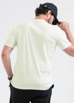 Exco-oil - Camiseta em Algodão Off White - EXCO-OIL