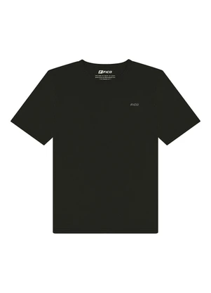 Fico - Camiseta em Algodão Penteado Preto - FICO
