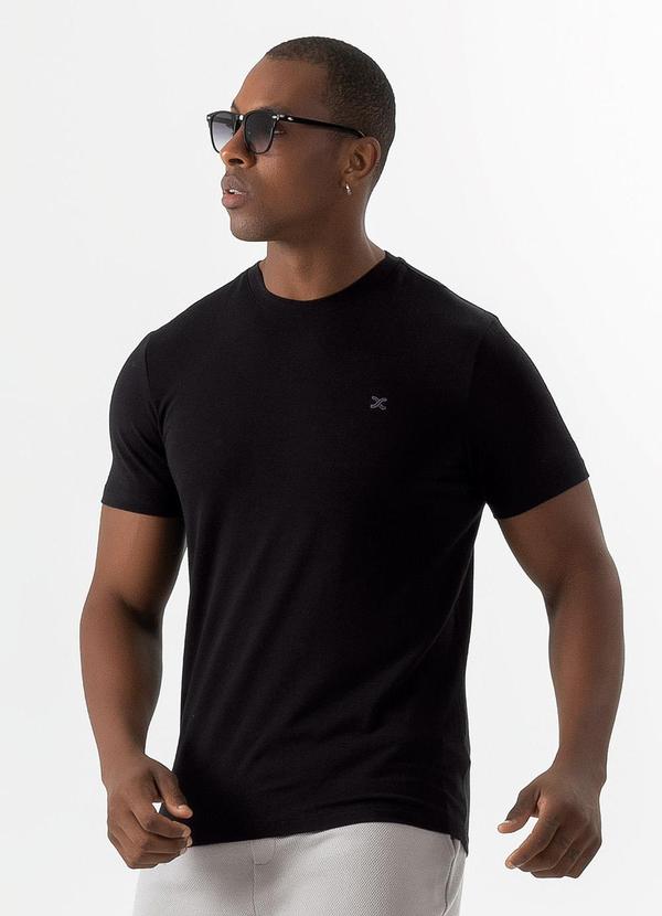 Exco - Camiseta em Algodão Preto