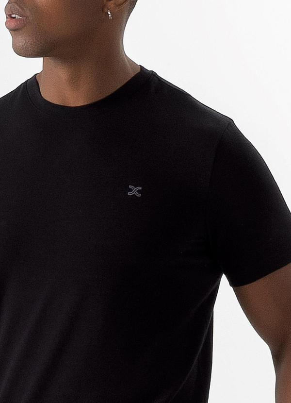 Exco - Camiseta em Algodão Preto 3