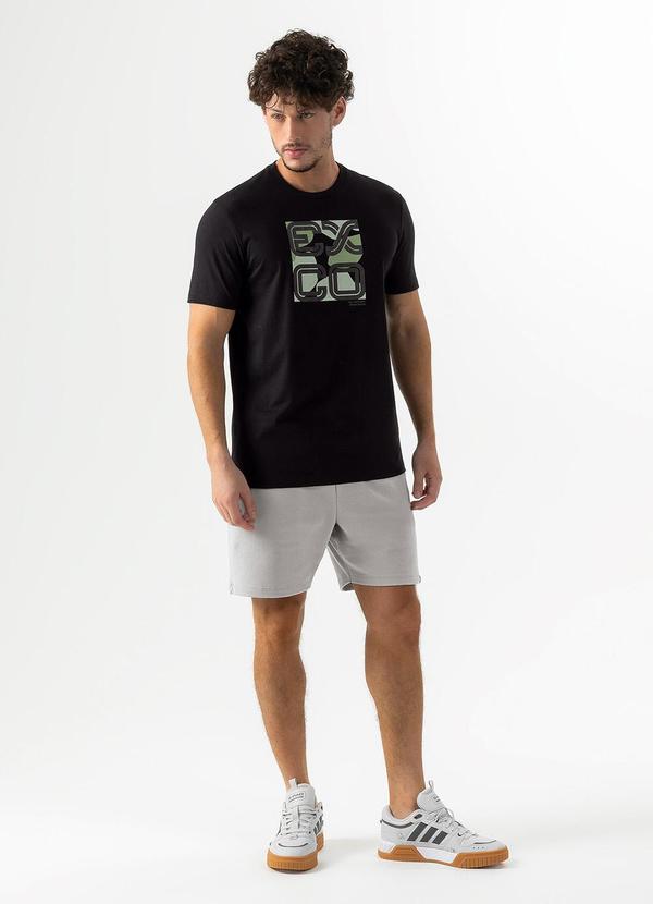 Exco - Camiseta em Algodão Preto 4