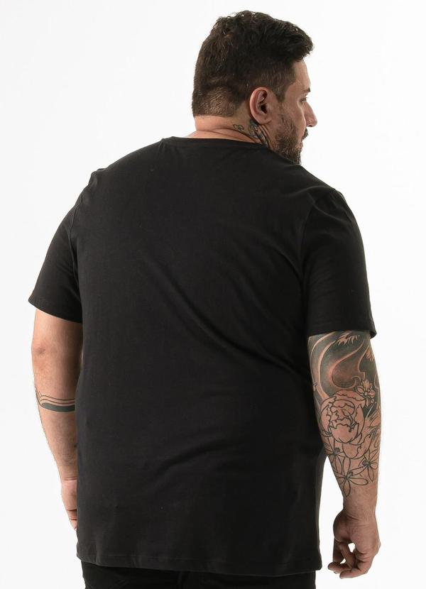 Exco - Camiseta em Algodão Preto 2