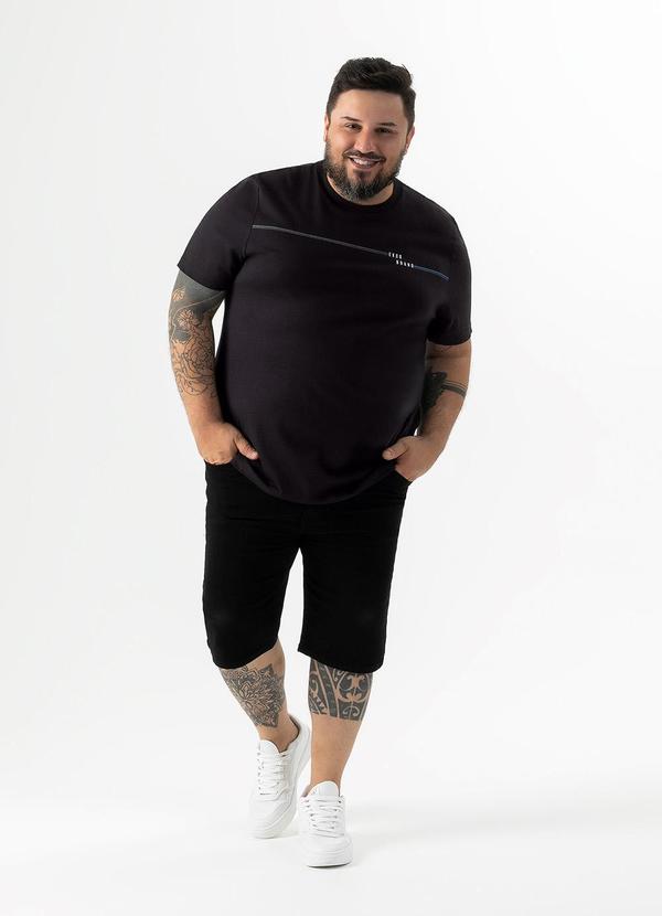 Exco - Camiseta em Algodão Preto 4