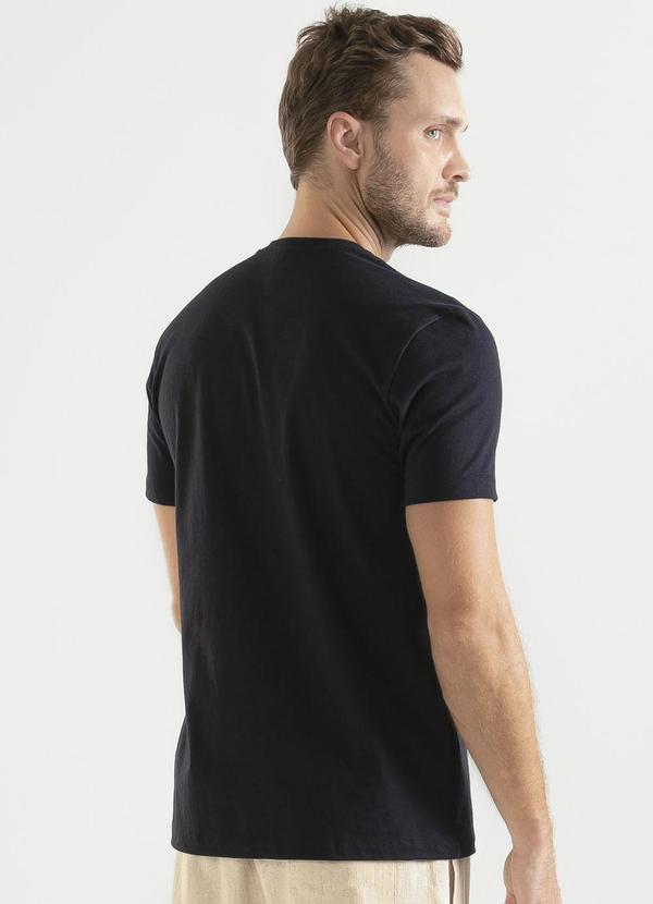 Exco - Camiseta em Algodão Preto 2