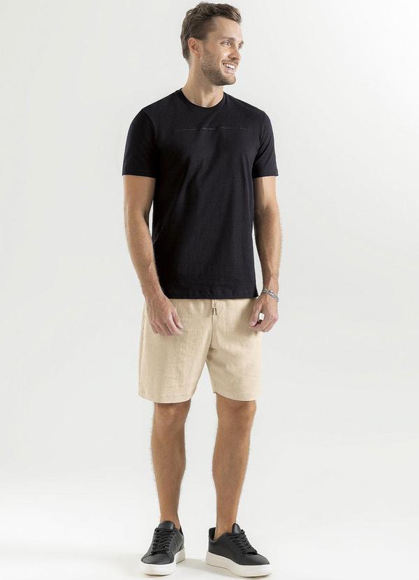 Exco - Camiseta em Algodão Preto 3