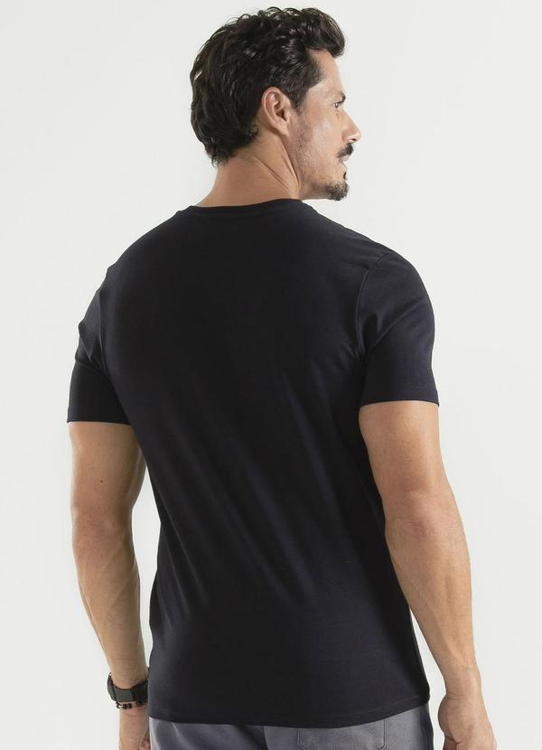 Exco - Camiseta em Algodão Preto 2