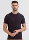 Exco - Camiseta em Algodão Marrom Claro - variação: Preto