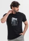 Exco - Camiseta em Algodão Branco - variação: Preto