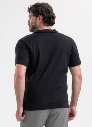Exco-oil - Camiseta em Algodão Preto - EXCO-OIL
