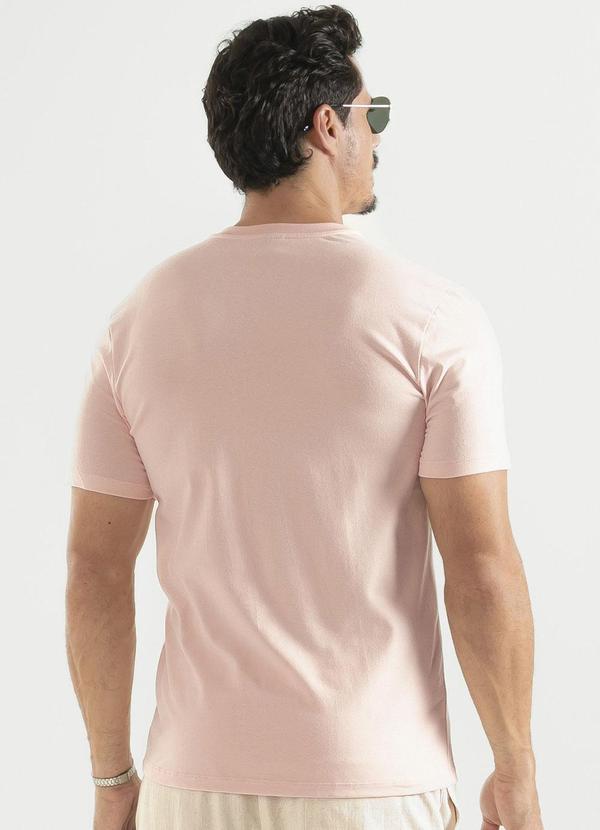 Exco - Camiseta em Algodão Rosa Claro 2