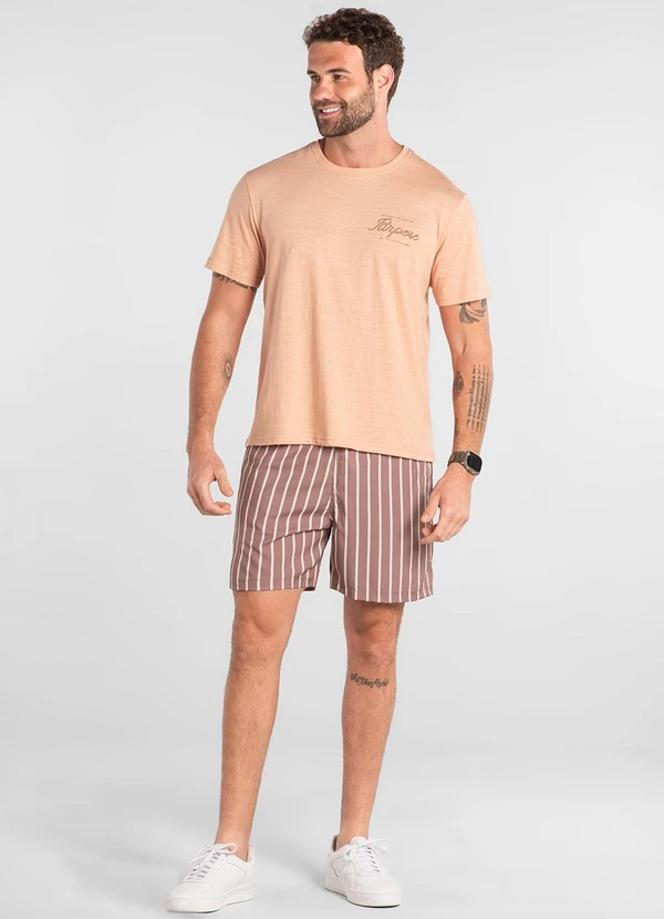 The Philippines - Camiseta em Algodão Marrom 3