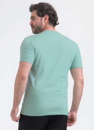Exco - Camiseta em Algodão Verde Claro - EXCO
