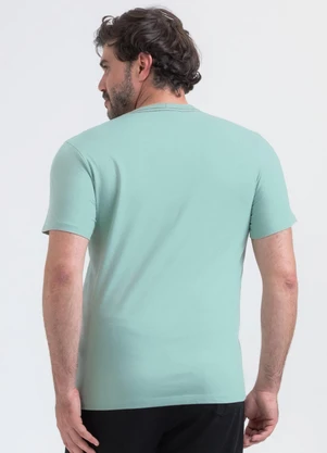Exco - Camiseta em Algodão Verde Claro - EXCO