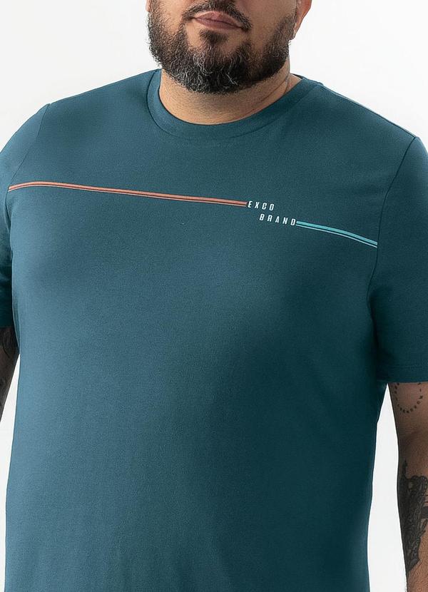 Exco - Camiseta em Algodão Verde Escuro 3