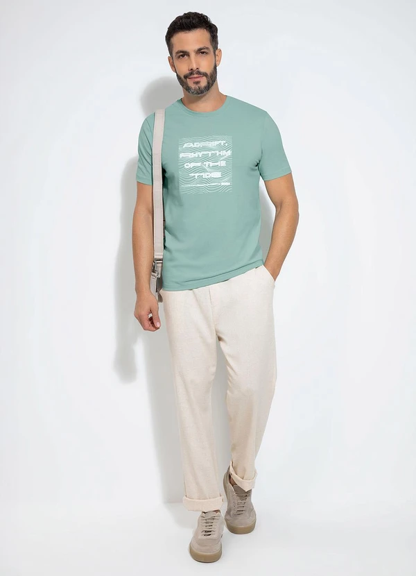 Exco - Camiseta em Algodão Verde 3