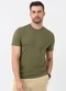 Exco - Camiseta em Algodão Azul Claro - variação: Verde