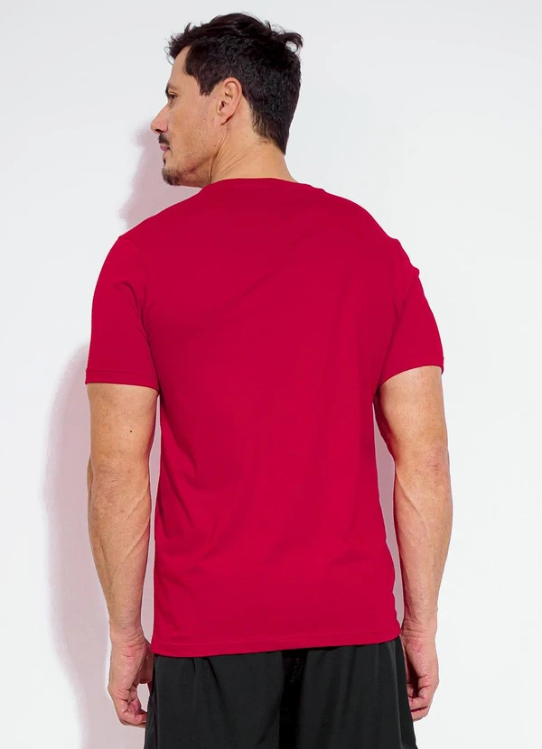 Exco - Camiseta em Algodão Vermelho 2