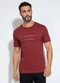 Exco - Camiseta em Algodão Vermelho - variação: Vermelho