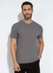Exco - Camiseta em Canelado Azul - variação: Cinza