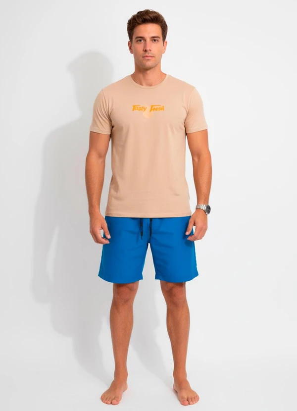 Multimarcas - Camiseta em Malha Bege 3