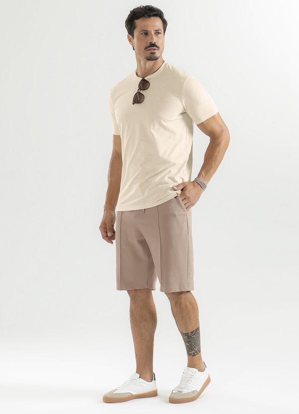 Exco - Camiseta em Malha Bege 3