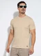 Exco - Camiseta em Malha Bege - variação: Bege