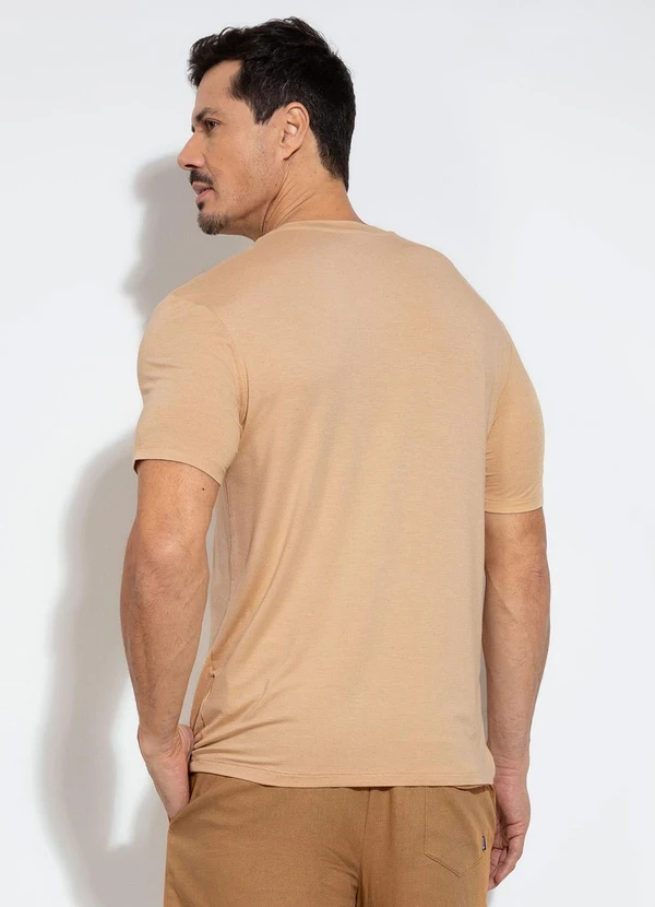 Exco - Camiseta em Malha Bege 2