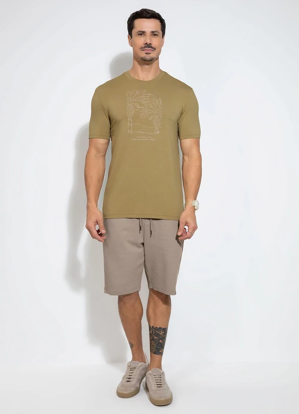 Exco - Camiseta em Malha Bege 4