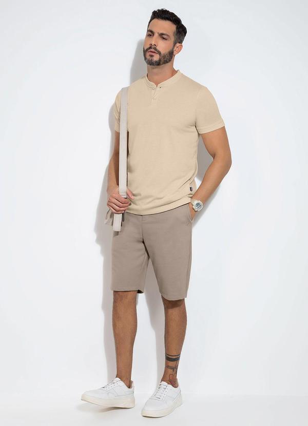 Exco - Camiseta em Malha Bege 3