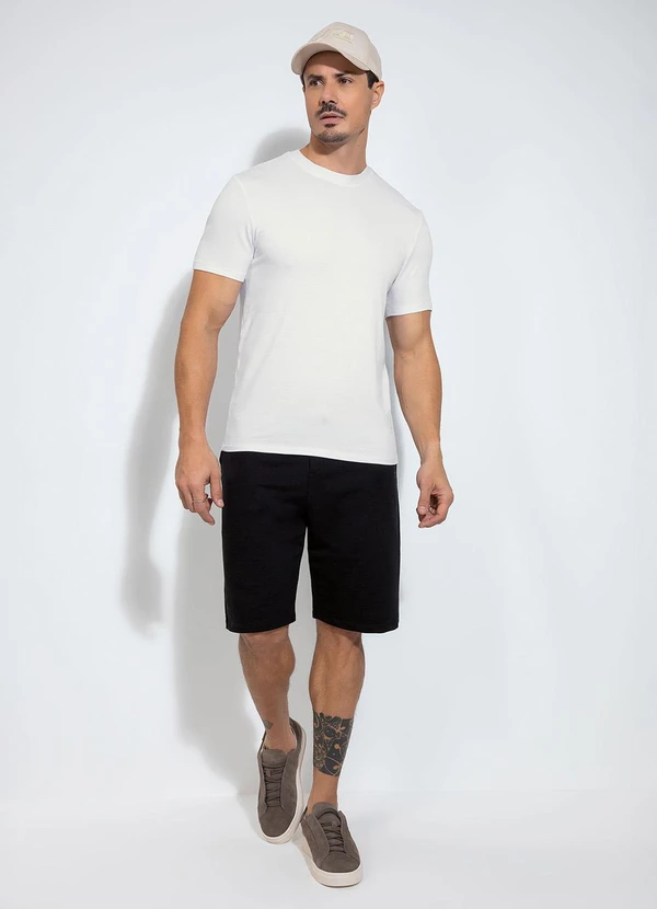 Exco - Camiseta em Malha Branco  4