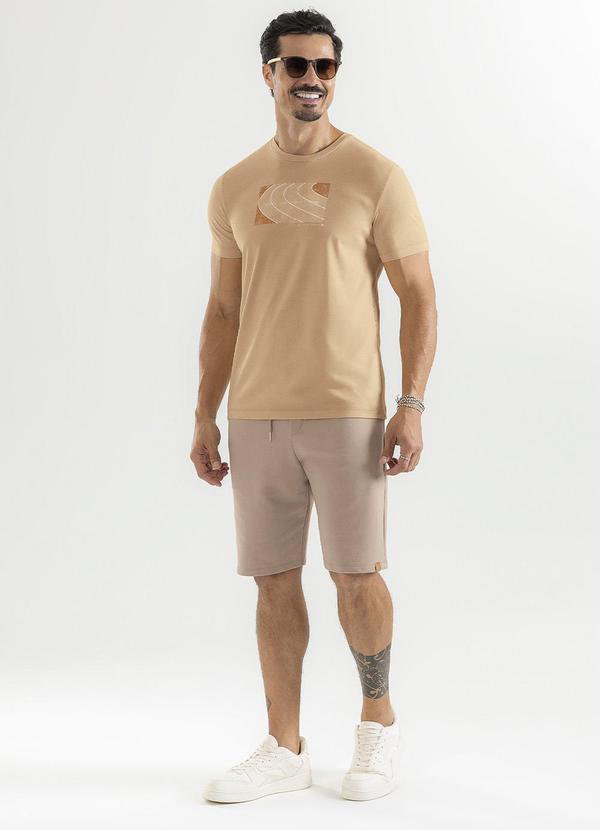 Exco - Camiseta em Malha Caramelo 3